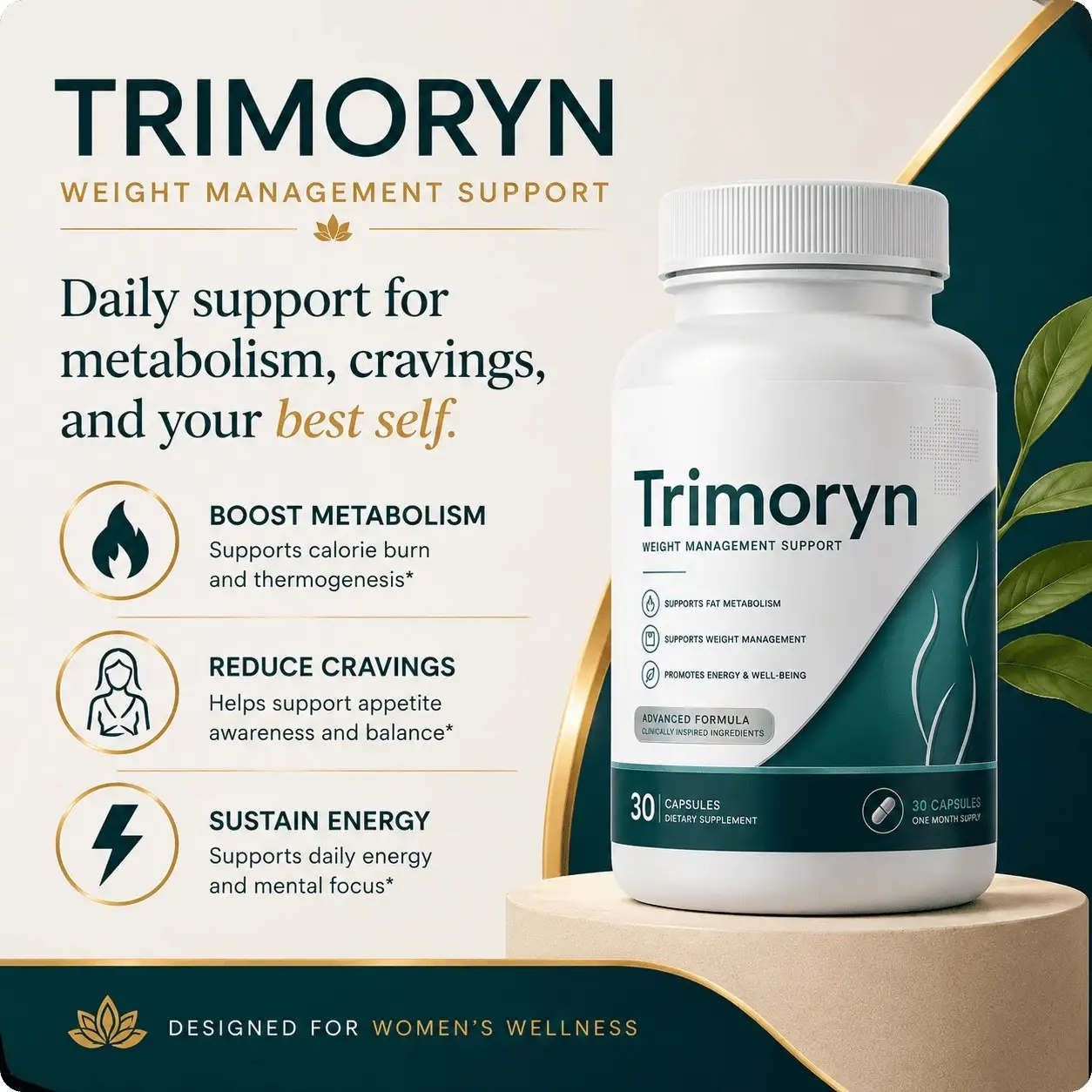 Trimoryn® Women's Daily Wellness Supplement
