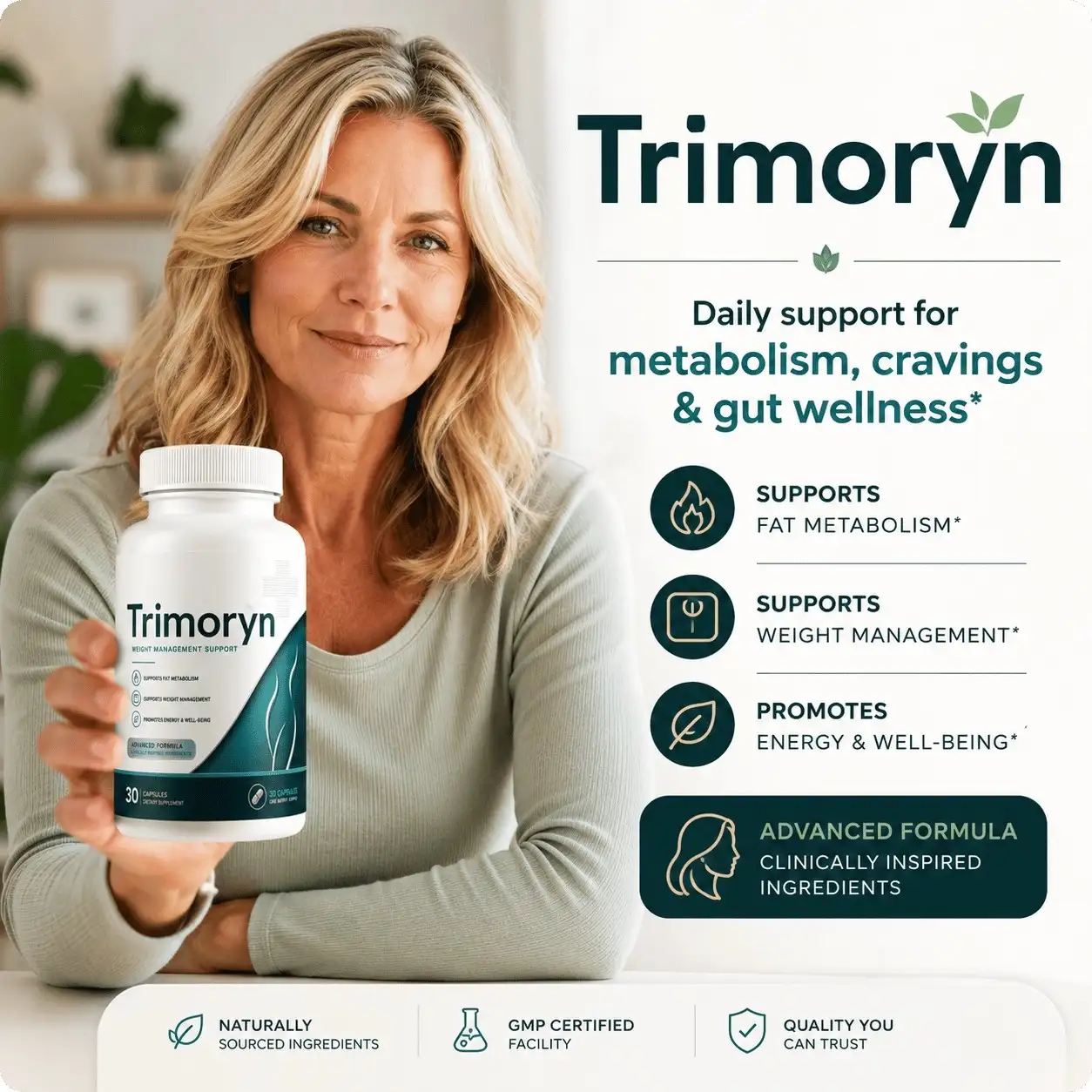 Trimoryn® Women's Wellness and Metabolism Support Formula
